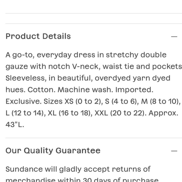 Sundance Adley Striped Gauzy Cotton Dress - Picture 8 of 8